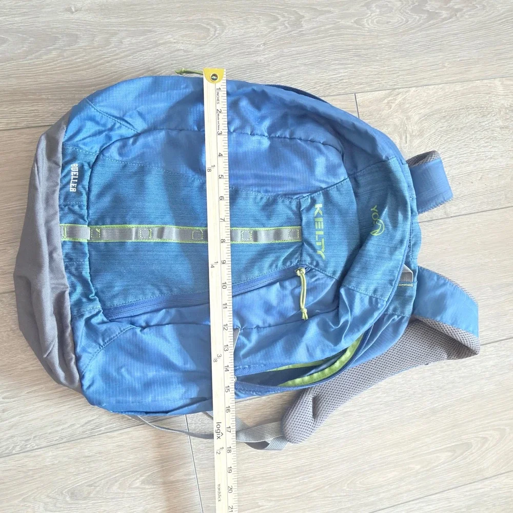 Kelty Bueller Backpack Unisex OS Blue Excellent Laptop Sleeve Hiking Gorpcore